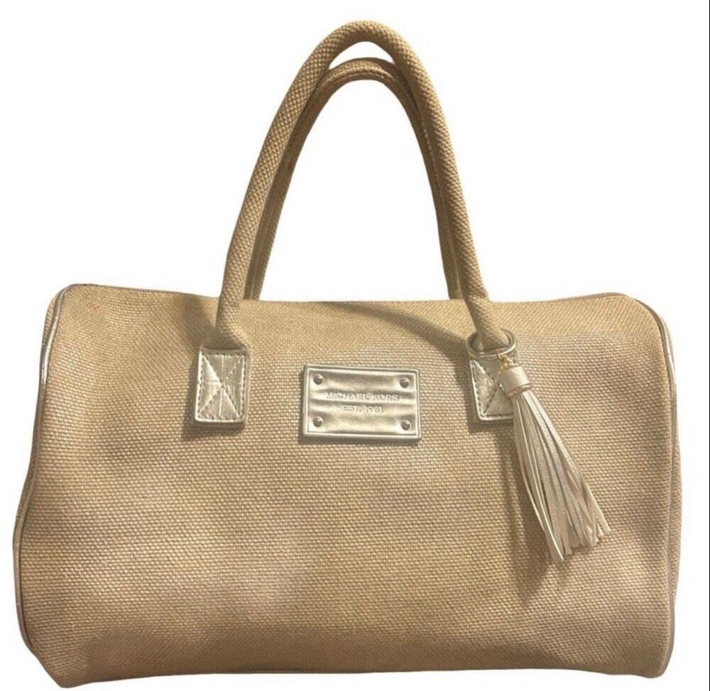 Michael KORS Weekender Medium Woven Medicine Bag